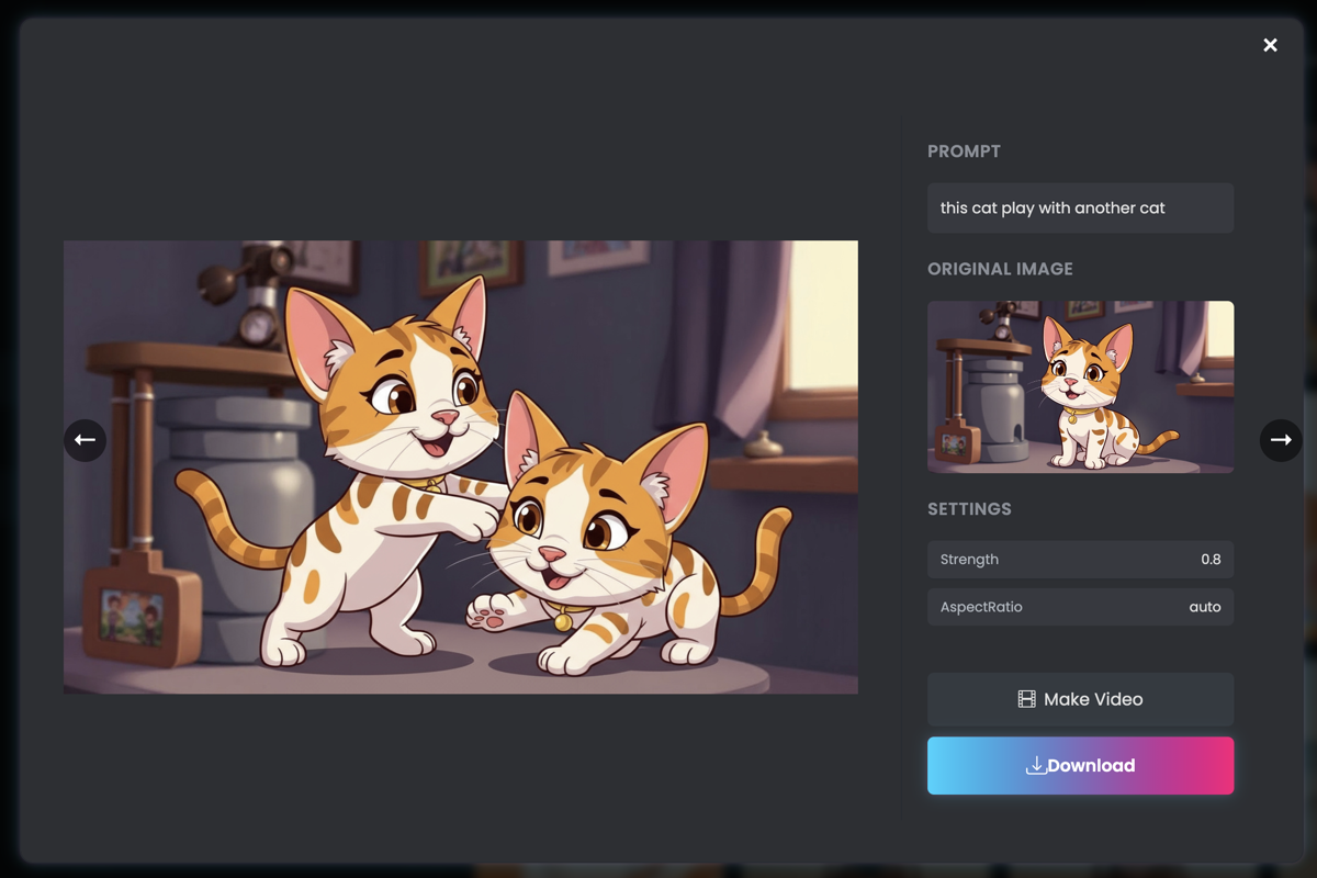 AI Gen Toolkit - Image to Image transformation