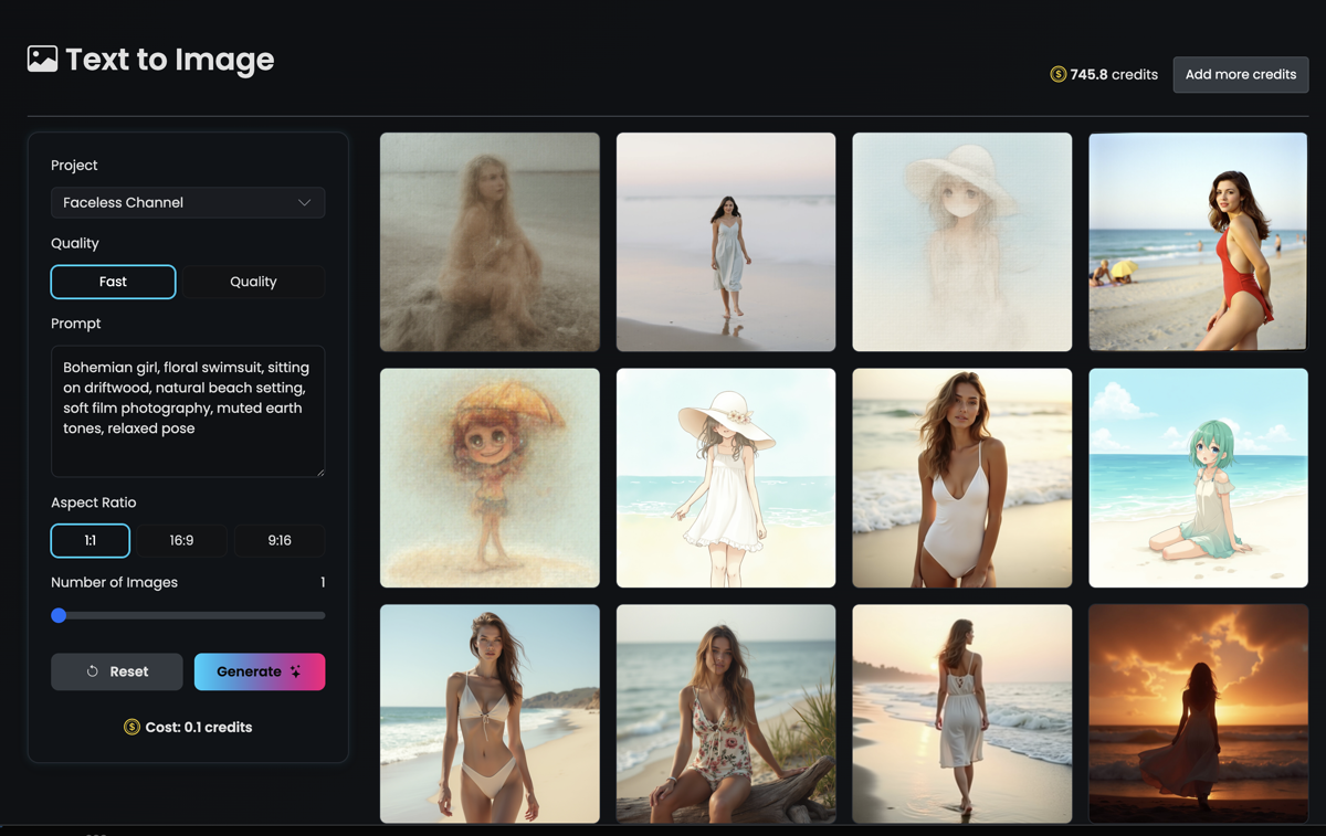 AI Gen Toolkit - Text to Image generation