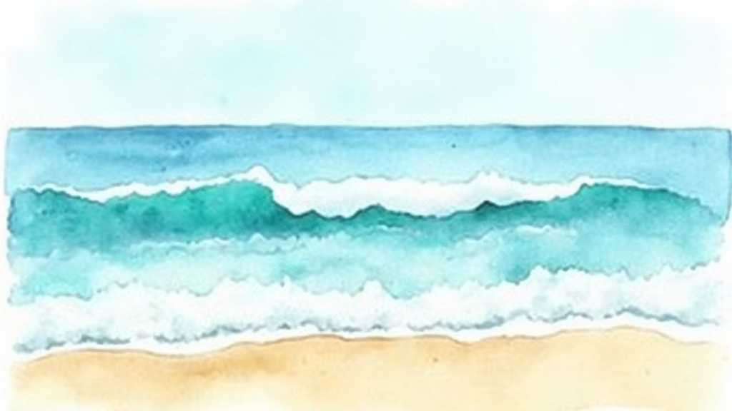 Watercolor Ocean